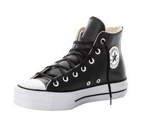 Converse Chuck Taylor All Star Platform High Leather - Damen Schuhe - Schwarz - Textil - Größe 36 - Foot Locker