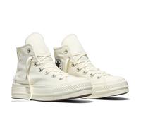 Sneaker CONVERSE "CHUCK TAYLOR ALL STAR LIFT PLATFOR", Damen, Gr. 37, beige (egret, egret, schwarz), Textil, Schuhe Sneaker (54496731-37) egret, egret, schwarz