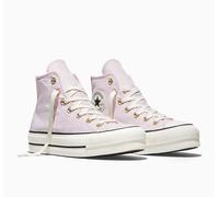Sneaker CONVERSE "CHUCK TAYLOR ALL STAR LIFT PLATFOR", Damen, Gr. 38, new found bloom, egret, schwarz, Textil, Schuhe Sneaker (47394433-38) new found bloom, egret, schwarz