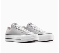Sneaker CONVERSE "CHUCK TAYLOR ALL STAR LIFT PLATFORM", Damen, Gr. 37,5, grau area, weiß, schwarz, Textil, Schuhe Sneaker (12102231-37,5) grau area, weiß, schwarz