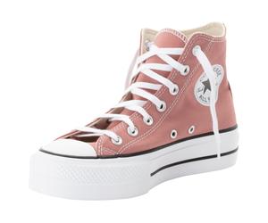 Sneaker CONVERSE "CHUCK TAYLOR ALL STAR LIFT PLATFORM", Damen, Gr. 38, beige (light saddle, natural ivory), Textil, Schuhe Sneaker (82860839-38) light saddle, natural ivory