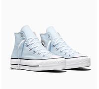 Sneaker CONVERSE "CHUCK TAYLOR ALL STAR LIFT PLATFORM", Damen, Gr. 40, blau (cold touch, weiß, schwarz), Textil, Schuhe Sneaker (88321045-40) cold touch, weiß, schwarz
