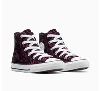 Sneaker CONVERSE "CHUCK TAYLOR ALL STAR", Mädchen, Gr. 30, frozen acai, weiß, schwarz, Textil, Schuhe Sneaker (94623261-30) frozen acai, weiß, schwarz