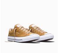 Sneaker CONVERSE "CHUCK TAYLOR ALL STAR MALDEN STREE", Herren, Gr. 42, honey stick, hay day, weiß, Leder, Textil, Schuhe Sneaker (42936817-42) honey stick, hay day, weiß