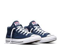 Sneaker CONVERSE "CHUCK TAYLOR ALL STAR MALDEN STREET", Herren, Gr. 48, navy, weiß, rot, Textil, Schuhe Sneaker, für Alltag, mit leicht profiliertem Laufsohlenprofil, mit Schnürung (48026355-48) navy,