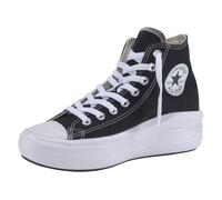 Sneaker CONVERSE "CHUCK TAYLOR ALL STAR MOVE PLATFORM", Damen, Gr. 36, schwarz-weiß (schwarz, weiß), Textil, Schuhe Sneaker (26122950-36) schwarz, weiß