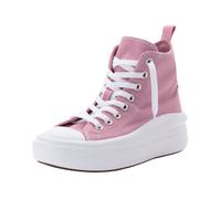 Sneaker CONVERSE "CHUCK TAYLOR ALL STAR MOVE PLATFORM", Jungen, Gr. 38, weiß (cliffside rose, weiß, schwarz), Textil, Schuhe Sneaker (56891241-38) cliffside rose, weiß, schwarz