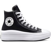 Converse Sneaker Chuck Taylor All Star Move Platform Leather Damen Schwarz-Weiß Gr. 37,5
