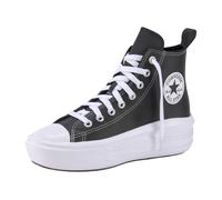Converse Chuck Taylor All Star Move Platform Leather Sneaker, 37.5 EU
