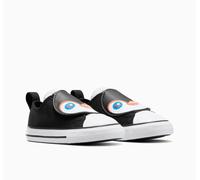 Sneaker CONVERSE "CHUCK TAYLOR ALL STAR ONE STRAP", Mädchen, Gr. 22, schwarz, weiß, schwarz, Textil, Schuhe Sneaker (62390636-22) schwarz, weiß, schwarz