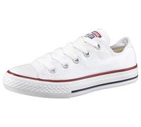 Sneaker CONVERSE "Chuck Taylor All Star Ox", Kinder, Gr. 35, weiß, Textil, Schuhe Skaterschuh Canvassneaker Sneaker low, für Kinder (580631-35) weiß