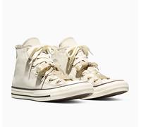 Sneaker CONVERSE "CHUCK TAYLOR ALL STAR PEACHED CANVAS", Damen, Gr. 37,5, beige (sage smoke, egret, schwarz), Synthetik, Schuhe Sneaker (29146335-37,5) sage smoke, egret, schwarz