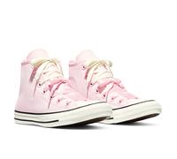 Sneaker CONVERSE "CHUCK TAYLOR ALL STAR PEACHED CANVAS", Damen, Gr. 42,5, rosa (decade pink, egret, schwarz), Synthetik, Schuhe Sneaker, für Alltag, mit Gummilaufsohle, mit profiliertem Laufsohlenprof