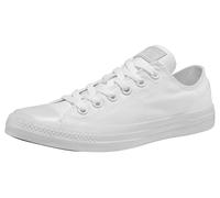 Sneaker CONVERSE "Chuck Taylor All Star Seasonal Ox Monocrome", Damen, Gr. 38, weiß (weiß, monochrome), Textil, Schuhe Skaterschuh Canvassneaker Sneaker low (746786-38) weiß, monochrome
