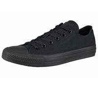 Sneaker CONVERSE "Chuck Taylor All Star Seasonal Ox Monocrome", Damen, Gr. 39, schwarz (schwarz, monochrome), Textil, Schuhe Skaterschuh Canvassneaker Sneaker low (391398-39) schwarz, monochrome