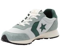 Sneaker CONVERSE "CONVERSE OMEGA TRAINER", Damen, Gr. 43, grau (mountain teal, rainwashed grau), Leder, Schuhe Sneaker (34441914-43) mountain teal, rainwashed grau