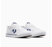 Sneaker CONVERSE "CONVERSE SPORT CASUAL EASY-ON", Mädchen, Gr. 33, weiß, navy, weiß, Leder, Synthetik, Schuhe Sneaker (10773907-33) weiß, navy, weiß