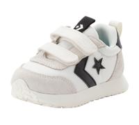 Sneaker CONVERSE "OMEGA TRAINER EASY-ON", Gr. 24, vintage weiß, schwarz, egret, Leder, sportlich, Schuhe (72311934-24) vintage weiß, schwarz, egret