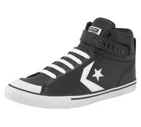 Sneaker CONVERSE "PRO BLAZE STRAP LEATHER" Gr. 36, schwarz-weiß (schwarz, weiß) Schuhe (97455945-36) schwarz, weiß