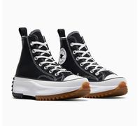 Sneaker CONVERSE "RUN STAR HIKE CANVAS PLATFORM", Herren, Gr. 43, schwarz-weiß (schwarz, weiß, gum), Textil, Schuhe Sneaker (84468221-43) schwarz, weiß, gum