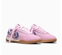 Sneaker CONVERSE "RUN STAR TRAINER STITCHED SUEDE", Damen, Gr. 38, new found bloom, pink, indigo storm, Leder, Schuhe Sneaker (57409753-38) new found bloom, pink, indigo storm
