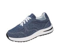 Sneaker Damen Modern Bequem Orthopädische Freizeitschuhe Leicht Arch Support Cushion Laufschuhe Atmungsaktiv rutschfest Walkingschuhe Weite Füße Damenschuhe Women's Running Shoes Blau 38