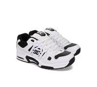 Sneaker DC SHOES "AT-2", Herren, Gr. 12(46), schwarz-weiß (weiß, schwarz, weiß), Obermaterial:48, 53% Leder, 27, 94% Synthetik, 17, 65% Polyester, 5, 88% TPU., Schuhe Sneaker (42903967-12) weiß, schwa