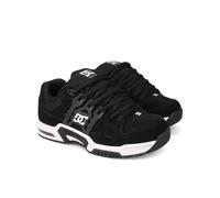Sneaker DC SHOES "AT-2", Herren, Gr. 8,5(41), schwarz-weiß (schwarz, weiß), Obermaterial:48, 53% Leder, 27, 94% Synthetik, 17, 65% Polyester, 5, 88% TPU., Schuhe Sneaker (61158652-8,5) schwarz, weiß