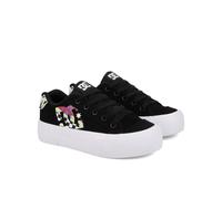 Sneaker DC SHOES "Chelsea Platform", Damen, Gr. 7,5(38,5), schwarz (schwarz, multi), 55.1% Leder, 44.9% Synthetikmaterial, Schuhe Sneaker (66908929-7,5) schwarz, multi
