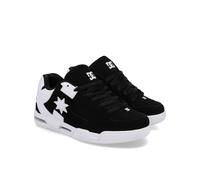 Sneaker DC SHOES "Command", Damen, Gr. 11(43), schwarz, weiß, Obermaterial:52.53% Leder + 47.47% Synthetic;, Schuhe Sneaker (25751215-11) schwarz, weiß