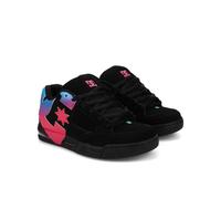 Sneaker DC SHOES "Command", Damen, Gr. 7(38), schwarz, multi, Obermaterial:52.53% Leder + 47.47% Synthetic;, Schuhe Sneaker (90725242-7) schwarz, multi