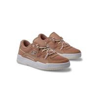 Sneaker DC SHOES "Construct", Damen, Gr. 6,5(37,5), braun (tan), Obermaterial:54.6% Leder, 20.9% Synthetikmaterial, 25.5% Microfaser;, Schuhe Sneaker (29508727-6,5) tan