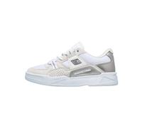 Sneaker DC SHOES "Construct", Gr. 6,5(37,5), gold (light gold), 54.6% Leder, 20.9% Synthetikmaterial, 25.5% Polyester, Schuhe (97633925-6,5) light gold