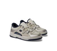 Sneaker DC SHOES "Construct", Damen, Gr. 6,5(37,5), weiß (weiß, weiß, champagne), Obermaterial:54.6% Leder, 20.9% Synthetikmaterial, 25.5% Polyester., Schuhe Sneaker (77235438-6,5) weiß, weiß, champag