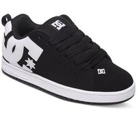 Sneaker DC SHOES "COURT GRAFFIK", Herren, Gr. 41, schwarz, Leder, Schuhe Sneaker (20855061-41) schwarz