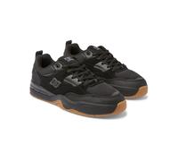 Sneaker DC SHOES "DC Ascend", Herren, Gr. 14(48,5), schwarz (schwarz, schwarz, gum), Obermaterial: Leder (Kuh) / Futter: Textil / Außensohle: Gummi, Schuhe Sneaker (28277243-14) schwarz, schwarz, gum