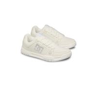 Sneaker DC SHOES "DC Axira", Herren, Gr. 9,5(42,5), weiß (sanftes weiß), Obermaterial: Synthetikmaterial / Futter: Textil / Außensohle: Gummi., Schuhe Sneaker (58363206-9,5) sanftes weiß