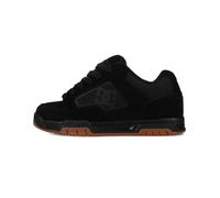 Sneaker DC SHOES "DC COILER", Herren, Gr. 46, schwarz, gum, Leder, Synthetik, Schuhe Sneaker (65641910-46) schwarz, gum