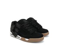 Sneaker DC SHOES "DC Command", Herren, Gr. 11,5(45), schwarz, gum, Obermaterial:50.46% Leder, 49.54% Synthetikmaterial;, Schuhe Sneaker (74716321-11,5) schwarz, gum
