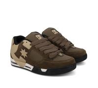Sneaker DC SHOES "DC COMMAND", Herren, Gr. 41, grün (olive, schwarz, tan), Leder, Synthetik, Schuhe Sneaker (26455014-41) olive, schwarz, tan