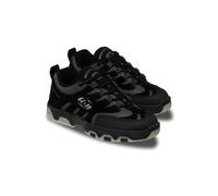 Sneaker DC SHOES "DC Hybrid Og", Herren, Gr. 12(46), schwarz (schwarz, grau), Obermaterial: Leder / Futter: Textil / Außensohle: Gummi., Schuhe Sneaker (24486838-12) schwarz, grau