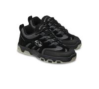 Sneaker DC SHOES "DC Hybrid Og", Herren, Gr. 6(38), schwarz, grau, Obermaterial: Leder / Futter: Textil / Außensohle: Gummi., Schuhe Sneaker (24486838-6) schwarz, grau