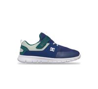 Sneaker DC SHOES "Heathrow Prestige Ev", Kinder, Gr. 7(39), grün (dc navy, grün), Obermaterial: Textil (Mmf), Futter: Textil, Laufsohle: EVA, Schuhe Sneaker (45439017-7) dc navy, grün