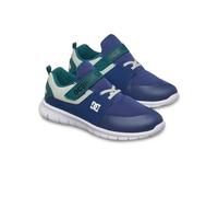 Sneaker DC SHOES "Heathrow Prestige Ev", Kinder, Gr. 6(37), grün (dc navy, grün), Obermaterial:Obermaterial: Textil (Mmf), Futter: Textil, Laufsohle: EVA;, Schuhe Sneaker (45439017-6) dc navy, grün