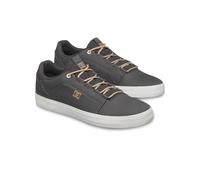 Sneaker DC SHOES "Hyde", Herren, Gr. 7(39), grau (dunkelgrau), Obermaterial: Leder [Kuh] / Futter: Textil / Außensohle: Gummi;, Schuhe Sneaker (33585244-7) dunkelgrau