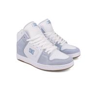 Sneaker DC SHOES "Manteca 4 Hi", Gr. 7,5(40), grau (grau, weiß), 51.34% Leder, 48.66% Synthetikmaterial, Schuhe (14111065-7,5) grau, weiß