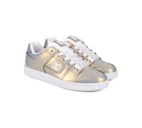 Sneaker DC SHOES "Manteca 4 LX", Damen, Gr. 5(36), gold (light gold), Obermaterial: Leder (Kuh) / Futter: Textil / Außensohle: Gummi, Schuhe Sneaker (29557937-5) light gold