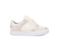 Sneaker DC SHOES "Onyx", Damen, Gr. 5,5(36,5), sanftes weiß, Obermaterial:89, 4% Leder, 1, 8% Synthetik, 8, 8% Polyester., Schuhe Sneaker (78765327-5,5) sanftes weiß