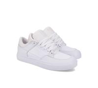 Sneaker DC SHOES "Onyx", Herren, Gr. 10,5 (44), sanftes weiß, weiß, Obermaterial:58, 5% Leder, 32, 7% Synthetik, 8, 8% Polyester., Schuhe Sneaker (68467501-10,5) sanftes weiß, weiß