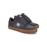Sneaker DC SHOES "Onyx", Herren, Gr. 12,5(46,5), grau, gum, Obermaterial:58, 5% Leder, 32, 7% Synthetik, 8, 8% Microfaser;, Schuhe Sneaker (81256649-12,5)